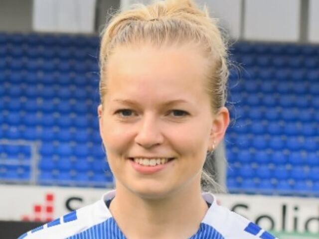Jentefotballansvarlig Frida Lyshoel