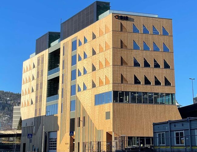 BIRs administrasjonsbygg på Lungegårdskaien 42. Foto: BIR