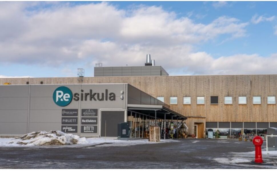 Ombrukskjøpesenteret ReSirkula består av fem selvstendige ombruksbutikker og kafeteria. Foto: Jill Johannessen.