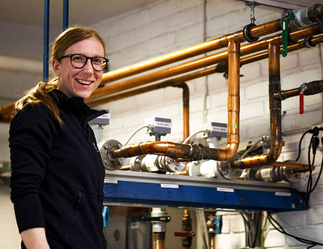 Senioringeniør Karolina Stråby. Foto: SIntef
