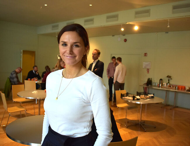 Rådgiver i ny teknologi og innovasjon Ingebjørg Daae i Entra. Foto: Tora Hope/Grønn byggallianse