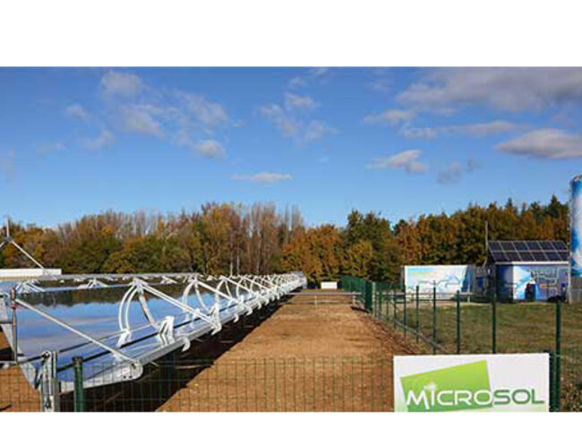 Microsol-anlegget. Foto: Schneider Electric