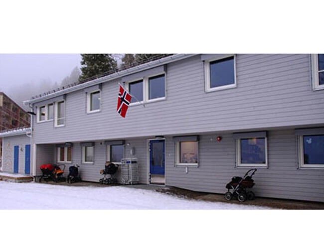 Liabakken barnehage i Oslo, er på 700 m2. Foto: Oslo kommune