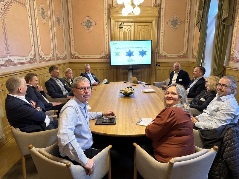 Vennesla formannskap holdt tre møter på Stortinget mandag. Formannskapet er i Oslo to dager for å fronte Vennesla-saker.