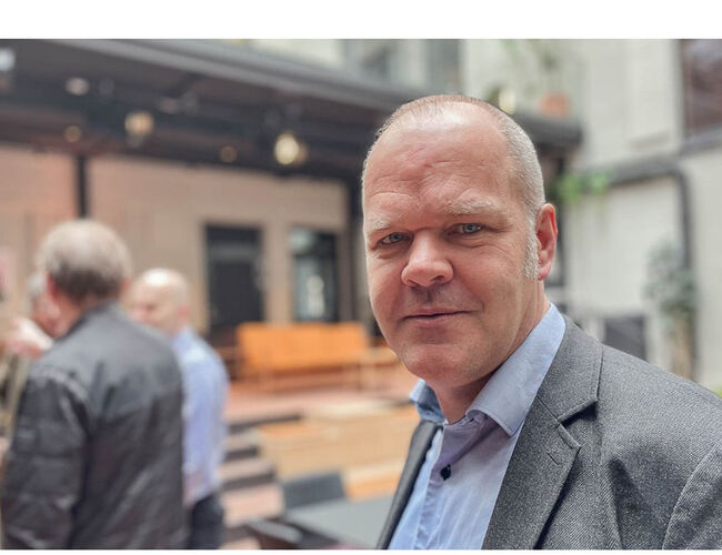 Rådgiver Bård Baardsen i Varmepumpeforeningen.  Foto: Novap