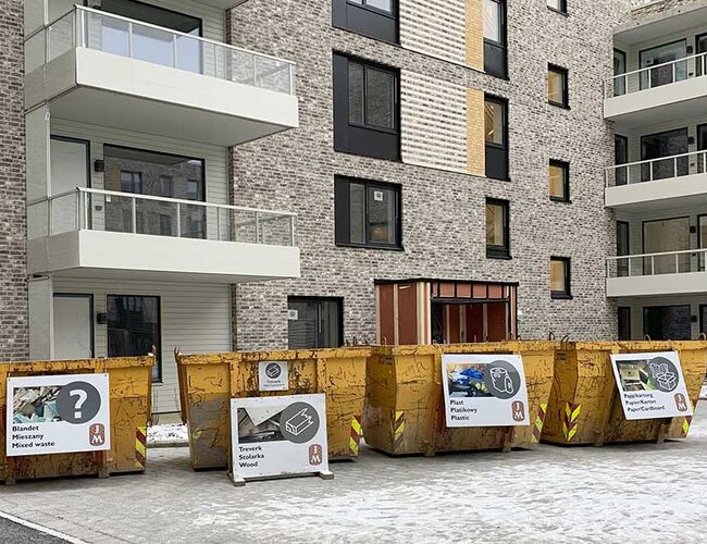 En fersk rapport tar for seg plastgjenvinning i bygg og anlegg.  Illustrasjonsbilde: JM