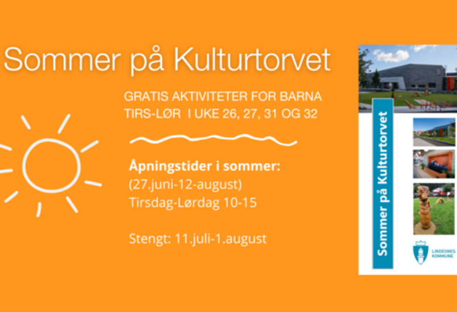 Sommerprogram Kulturtorvet 2023