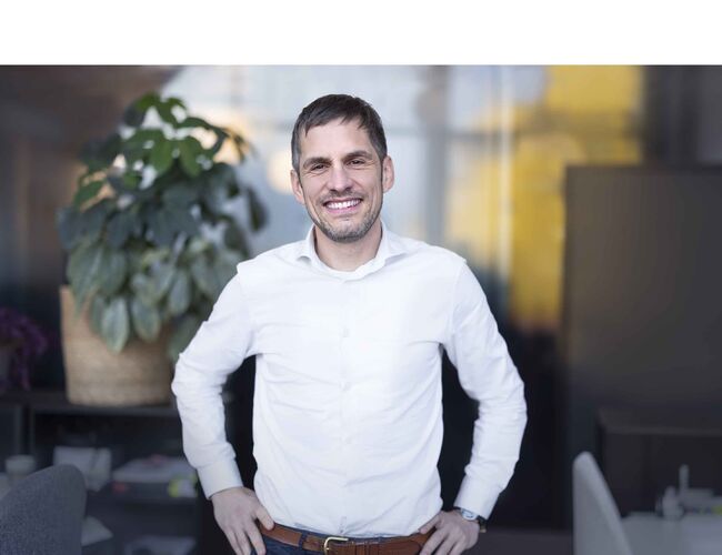Jean Baptiste Curien, direktør for klimateknologi i Nysnø. Foto: Nysnø