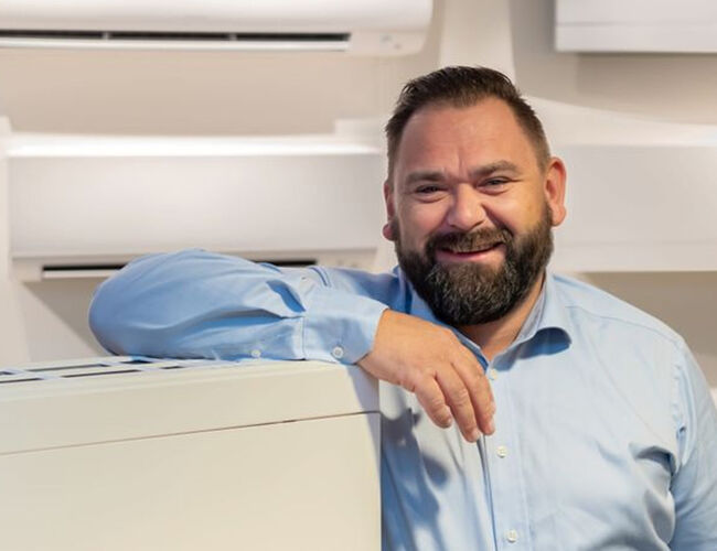 Thomas Karlson. Foto: Daikin Norge