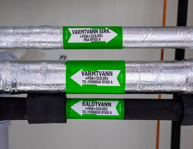 Enova ønsker et større løft for varmesentraler i særlig bygg og industri og hever maksimalt støttenivå fra 2 millioner kroner til 9 millioner kroner. Foto: Enova