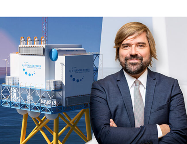 Thorsten Herbert, talsmann for arbeidsgruppen for hydrogen i Norsk-Tysk Handelskammer, mener statsbudsjettet mangler et klart signal. Foto: Norsk-Tysk Handelskammer
