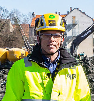 Prosjektsjef i AF Gruppen, Jarle Søreide. Foto: T. Laluten