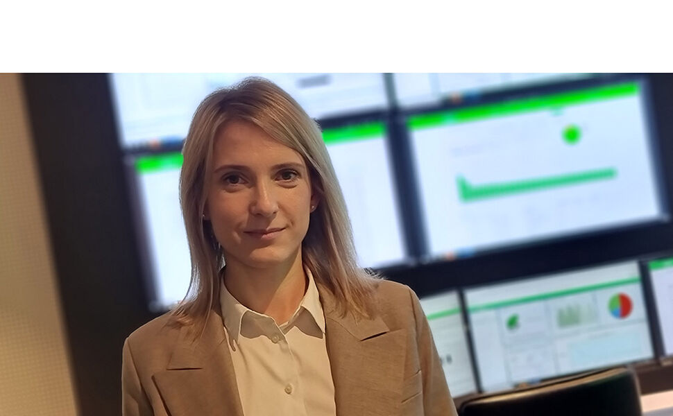 Renata Kuzmina, salgssjef for Schneider Electric Sustainability Business i Norge. Foto: Schneider Electric