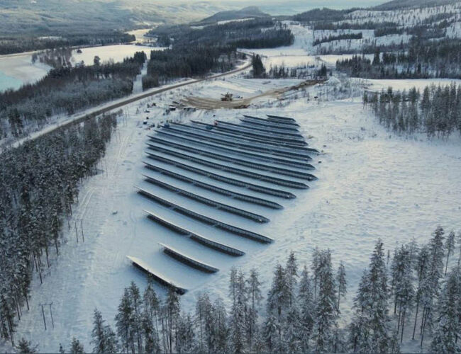 Furuseth solkraftverk. Foto: Solgrid