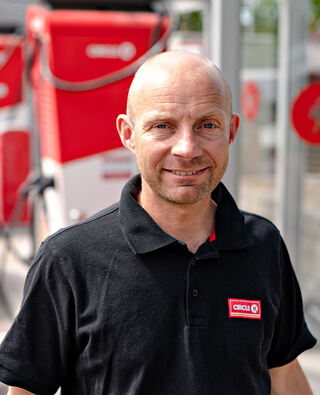 KLOKKERTRO. Anders Kleve Svela er sikker på at Autocharge blir en stor suksess i Norge. Foto: Circle K Norge