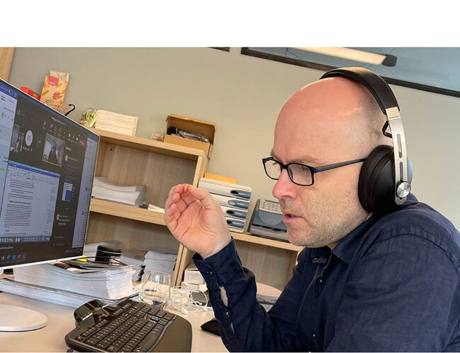 En rekke europeiske medier har i høst intervjuet Rolf Iver Mytting Hagemoen i NOVAP om det norske varmepumpemarkedet. Foto: Novap