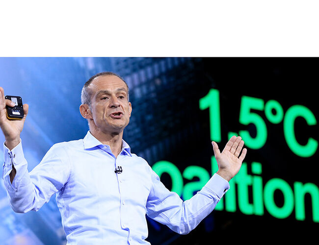 - Vi er glade for å ønske Google, ASM og HP velkommen til Catalyze-programmet. Beslutningen deres om å bli med, støtter ambisjonen om å fremskynde avkarboniseringen av forsyningskjedene, sier Jean-Pascal Tricoire, styreleder i Schneider Electric. Foto: Schneider Electric