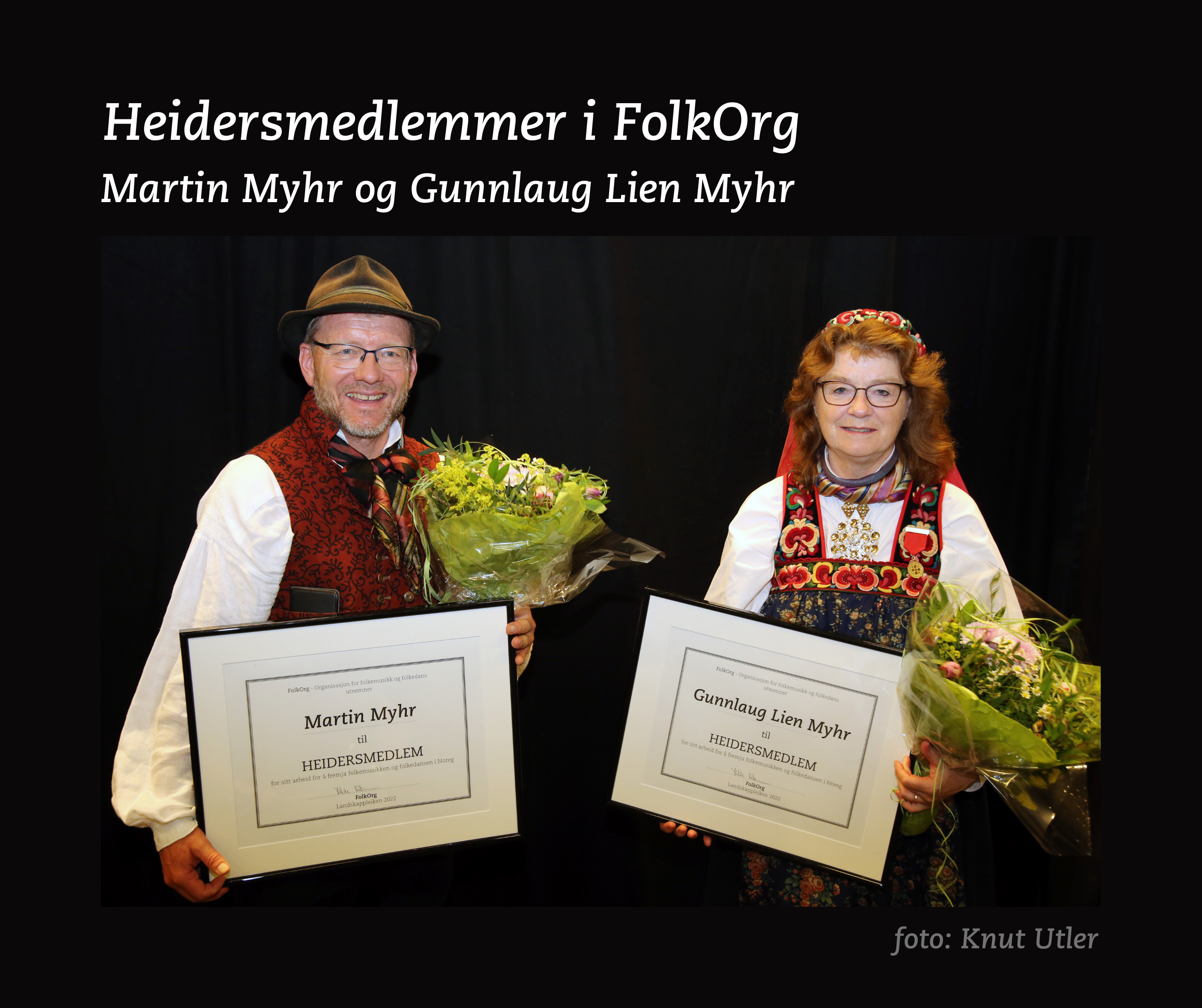 Gunnlaug Lien Myhr og Martin Myhr