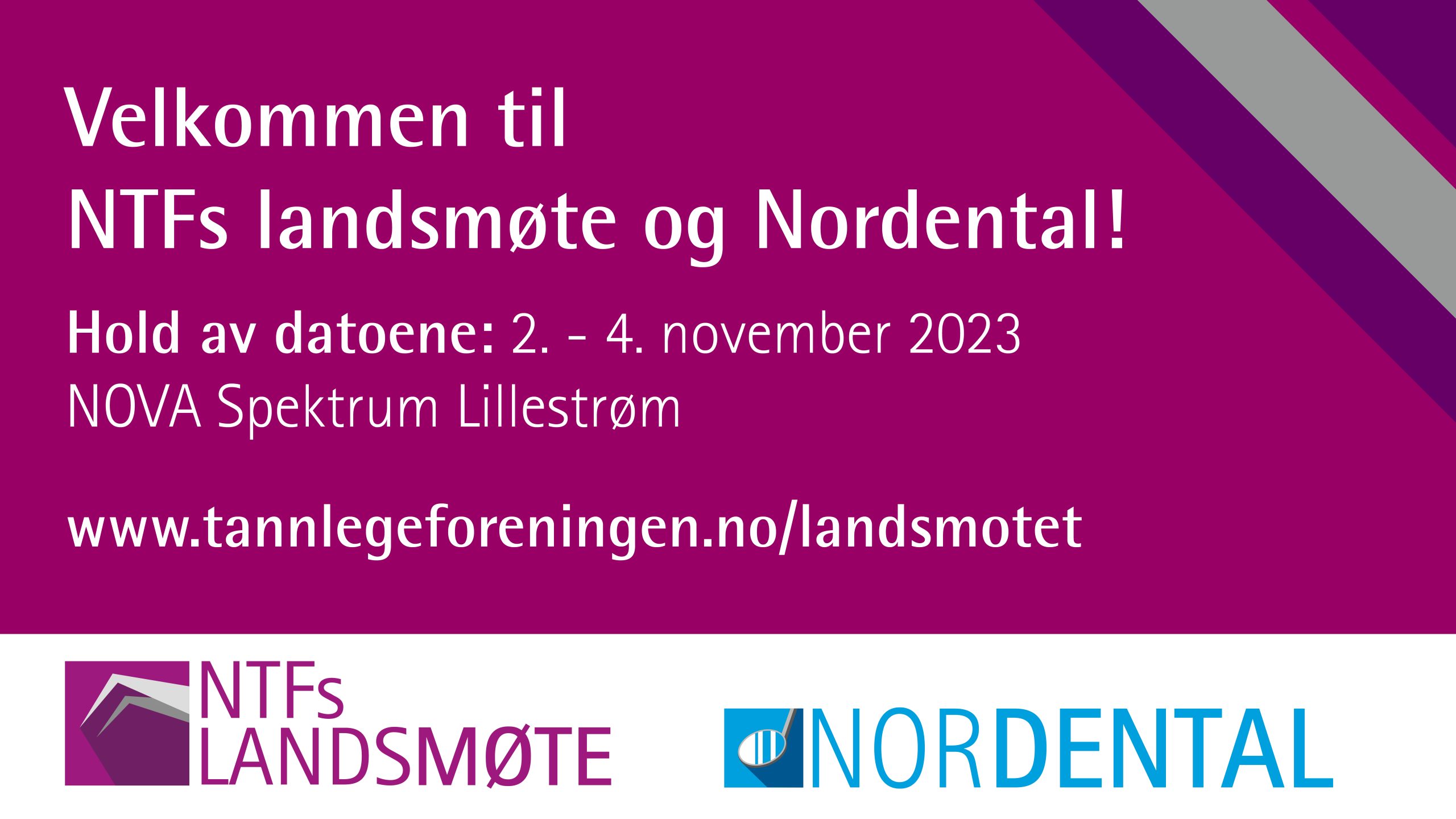 NIOM joins the National Convention and Nordental 2023