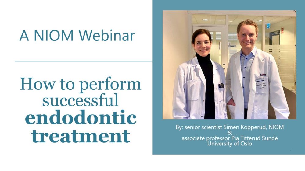 Webinar about Endodontic treatment