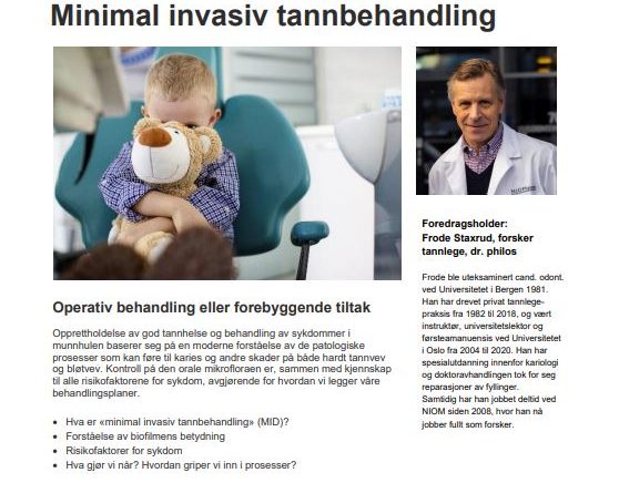 Webkurs 18 januar – påmelding nå