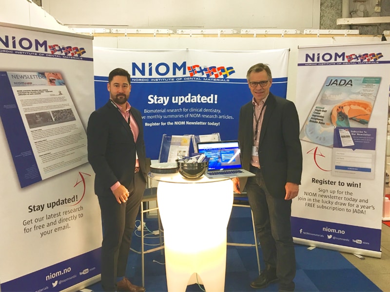 Come say hello to NIOM at Riksstämman 2017 / Swedental!