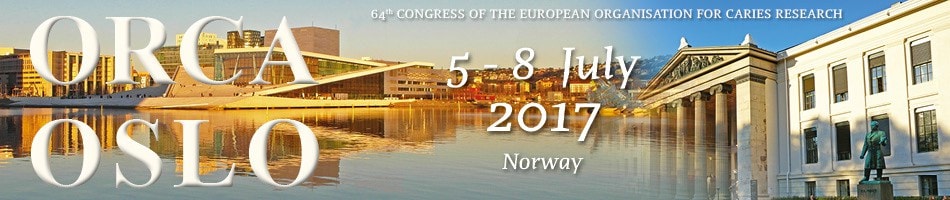 The European Organisation for Caries Research (ORCA) congress 2017