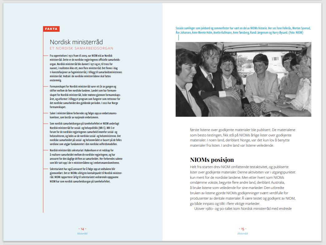 NIOM celebrates it’s 50th with an anniversary book