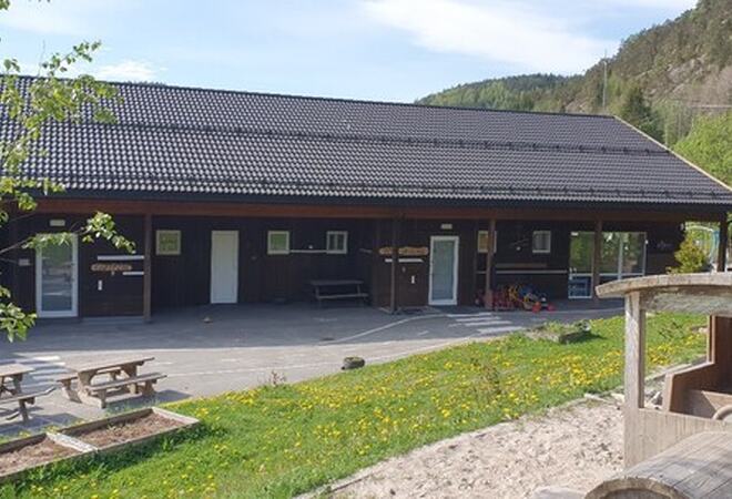 Bjelland barnehage, bygget - foto: Rita Heddeland