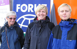 F v: Trine Danielsen Kielland, Eirin Rødseth og Eva Braaten