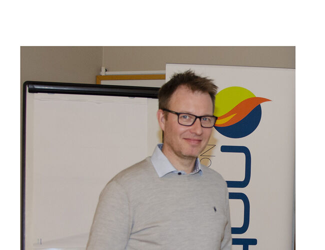 Martin Solli i Solli Bioenergi. Foto: EnergiAktuelt