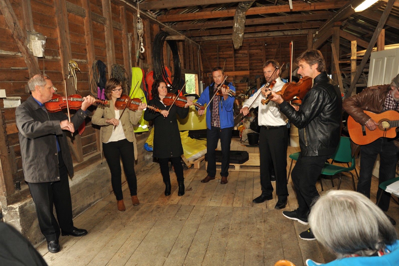 Stor folkemusikkdag på Vossestrand