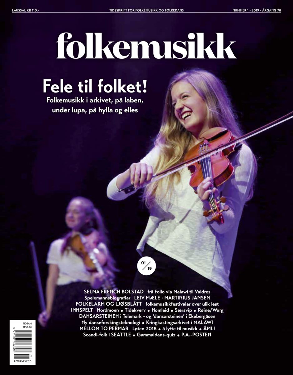 FOLKEMUSIKK 1/2019