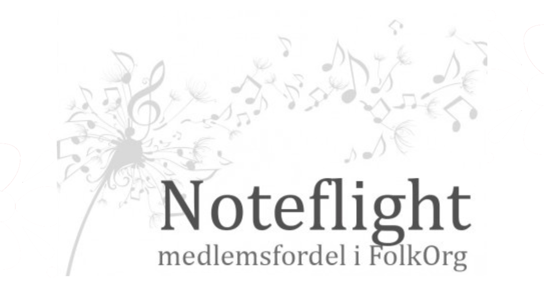 Noteflight - Medlemsfordelar i FolkOrg