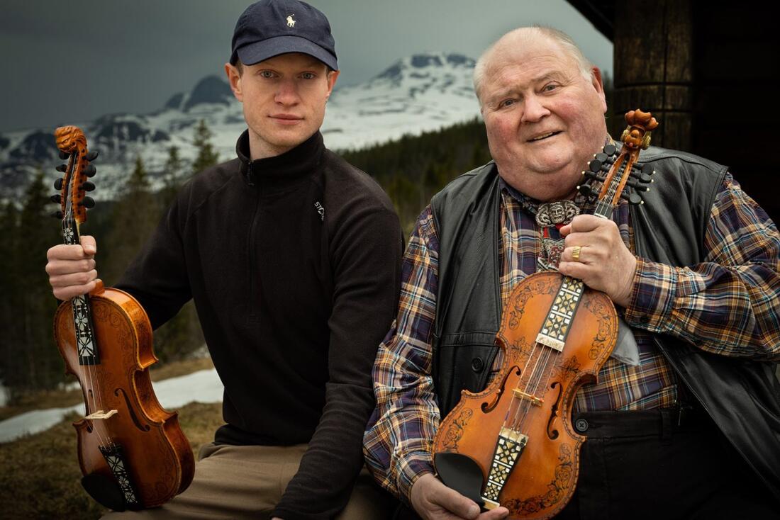 Mattias Thedens og Knut Buen, foto: NRK