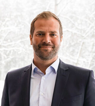 Andreas Fritzsønn, administrerende direktør i Glava og Saint-Gobain Byggevarer. Foto: Glava