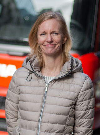 HR-direktør Margrethe Aamodt i divisjon Nettverk Norden i Posten Bring. Foto: Posten Bring
