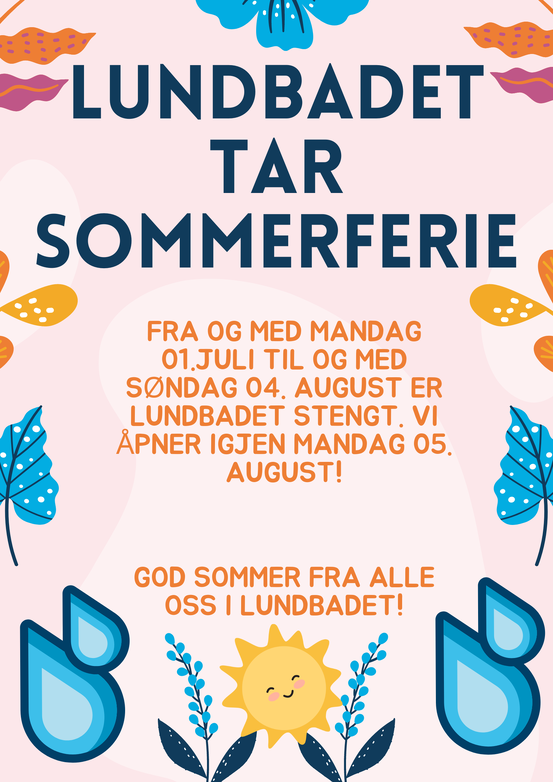 Lundbadet sommerferie