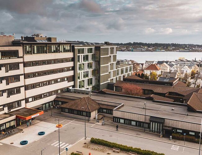 Haugesund sjukehus. Foto: Eirik Dankel