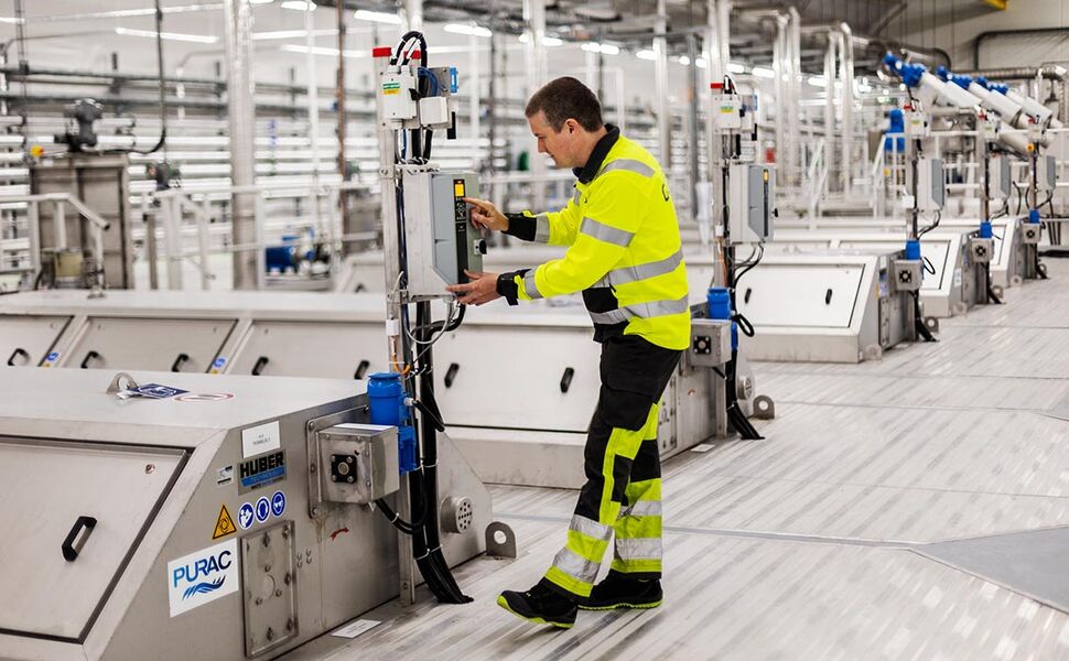 Storanipa avløpsrenseanlegg utenfor Bergen. Foto: Guard Automation