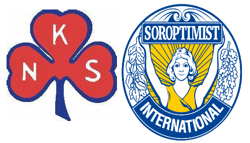 Logoene til sanitetsforeningen og sorotimistene