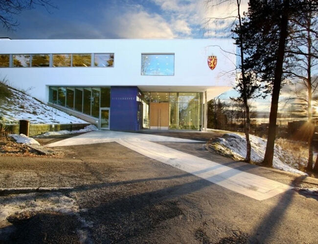 Riksarkivet, Oslo. Foto: Werner Zellien