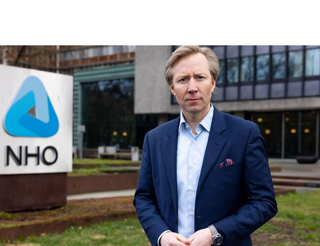 Andreas Strømsheim-Aamodt i NHO Elektro. Foto: NHO Elektro