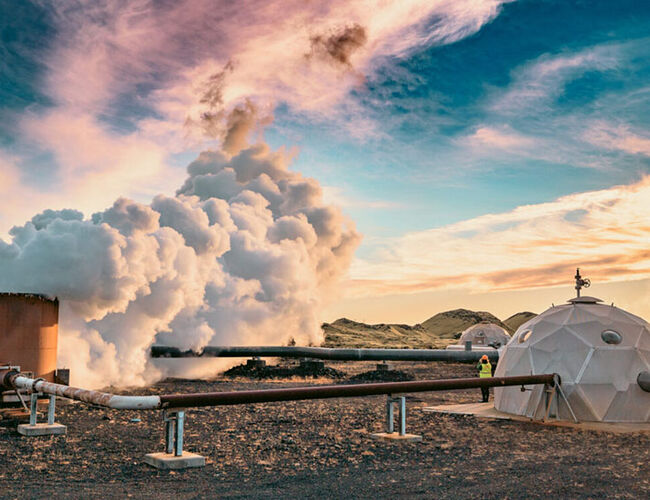 Jordvarmebrønn på Island. Om forskerne lykkes i sitt neste forsøk vil det øke effekten fra jordvarme med fem til ti prosent. Foto: Geothermal Research Cluster (GEORG)