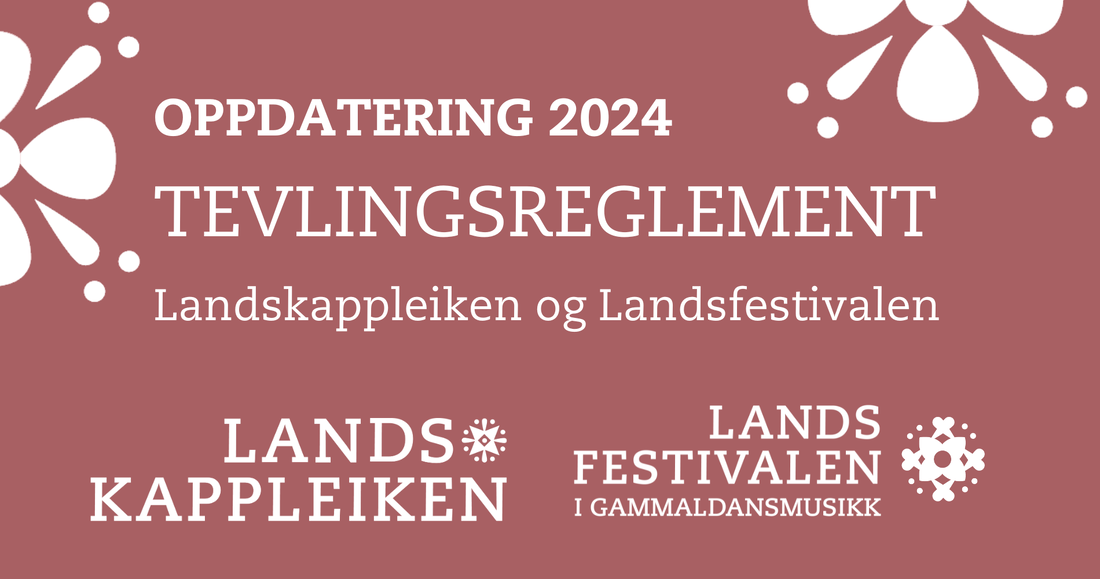 Oppdatering av tevlingsreglement LF og LK 2024