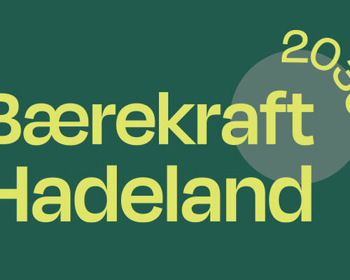 Logo for Hadelandshagen sitt bærekraftprosjekt med navn 2030