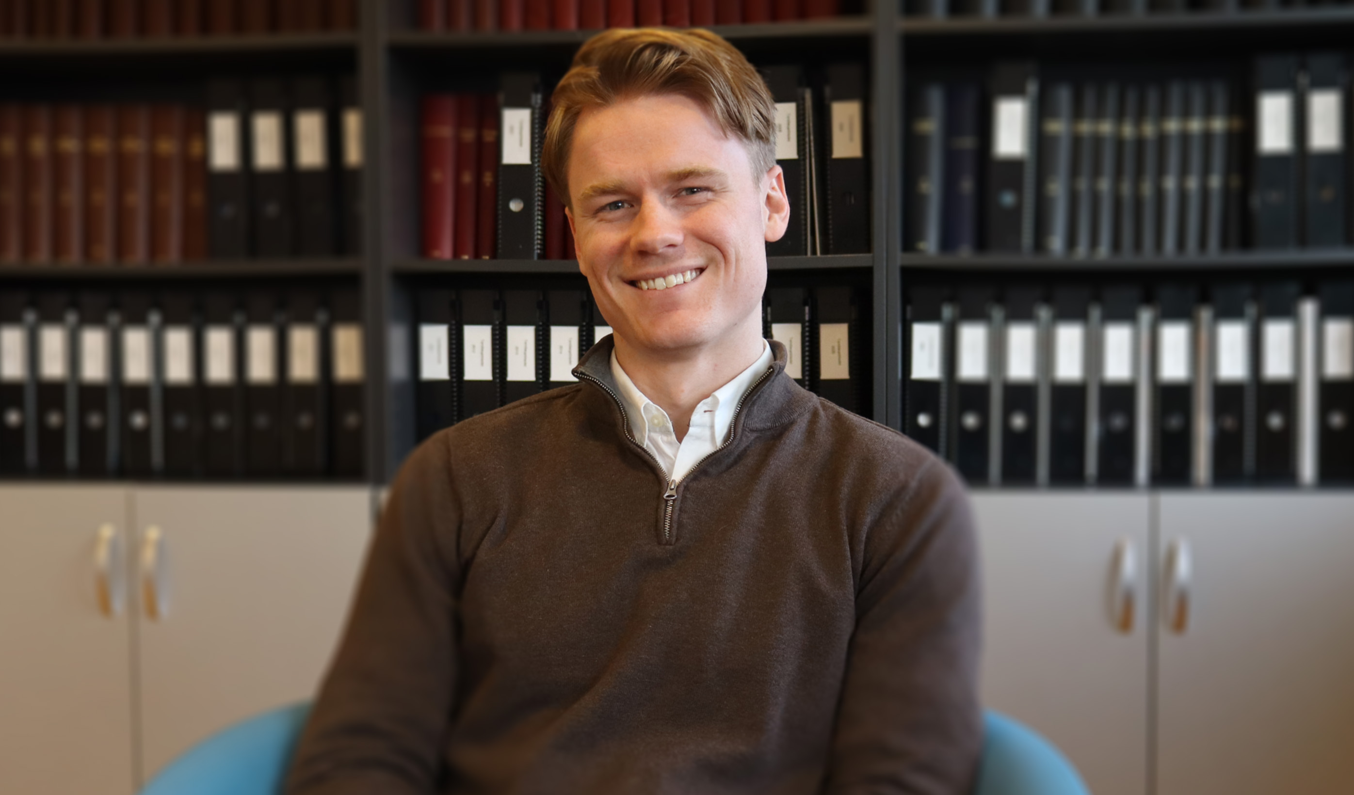 Picture of NIOM employee Magnus Anderson. Photo: NIOM