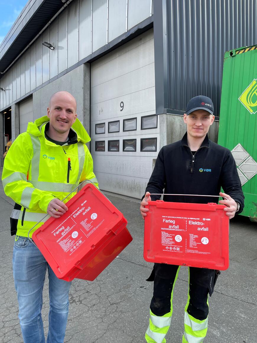 Bjarne Solbakken og Steffen Myklebust
