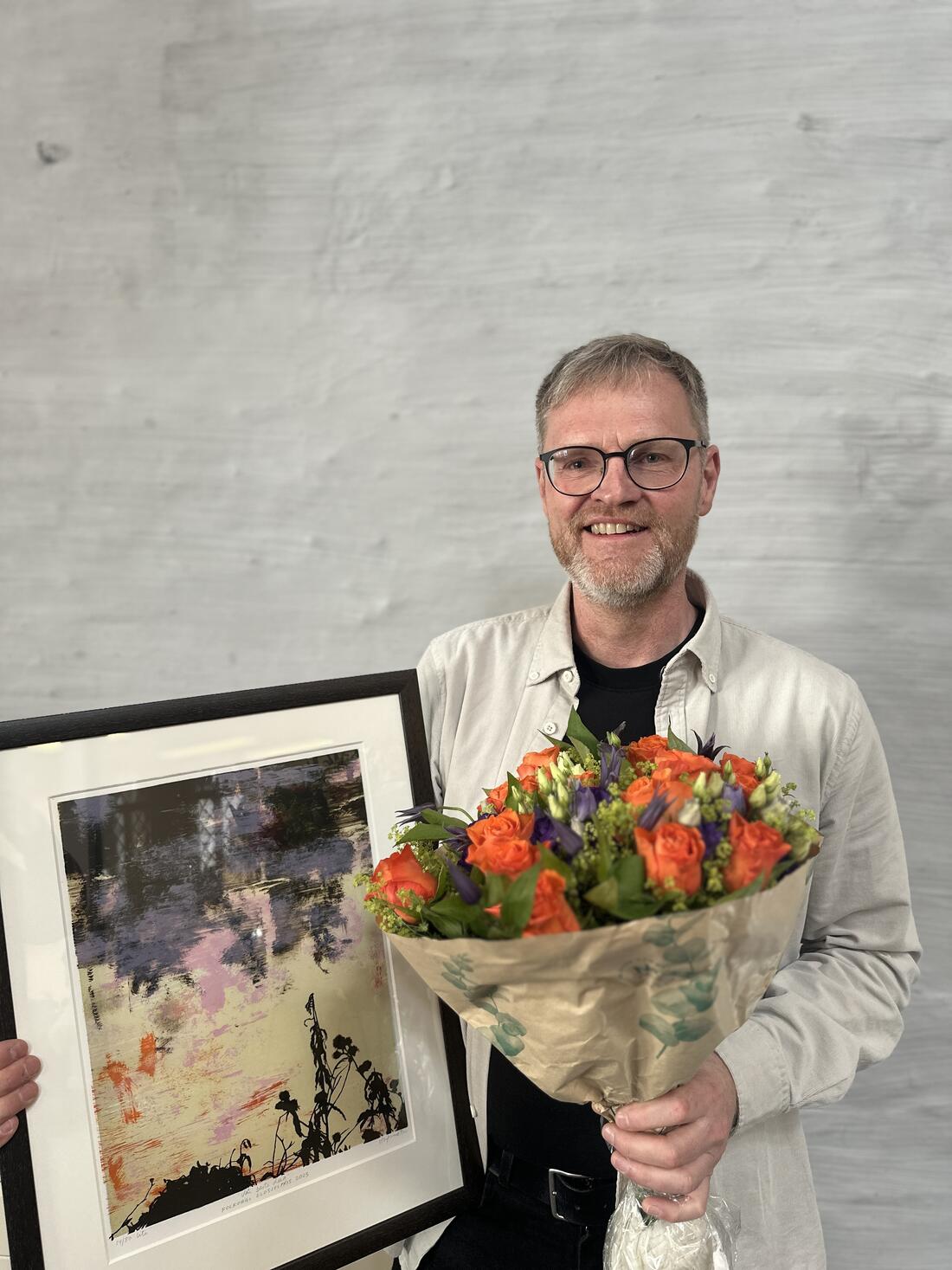 Sturla Eide er den andre mottakaren av FolkOrgs eldsjelpris. Foto: Liv Annette Nygjerdet.
