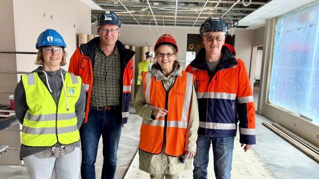Fra befaring på helsehuset